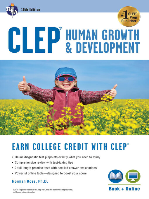 Cover image for CLEP® Human Growth & Development